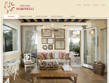 Tablet Screenshot of locandamarinelli.it